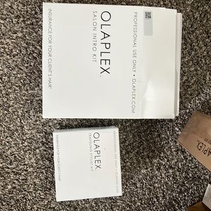 1 box of 3 large Olaplex traveling stylist kit 17.76 Oz 1 of 3 3.3 Oz Olaplex